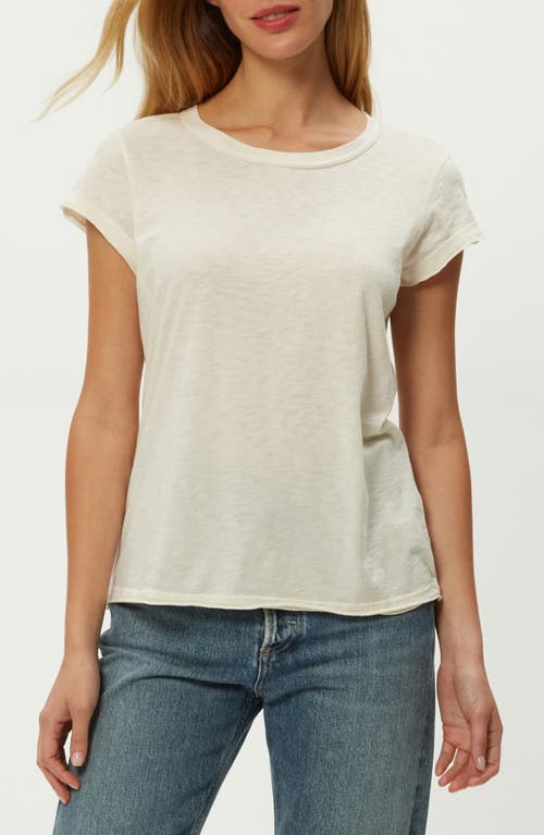 Michael Stars Slub Crewneck Tee In White