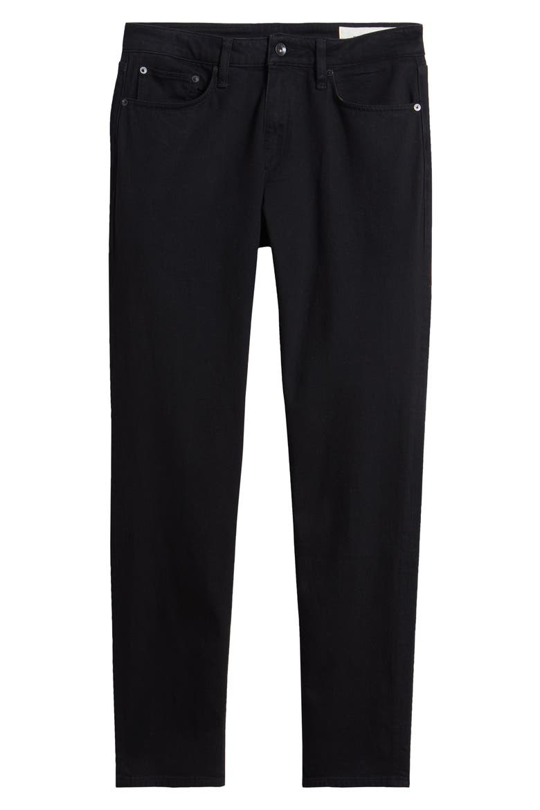 Fit 3 Authentic Stretch Athletic Fit Jeans, Alternate, color, BLACK