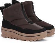 Pajar Gala Front Zip Waterproof Platform Ankle Bootie