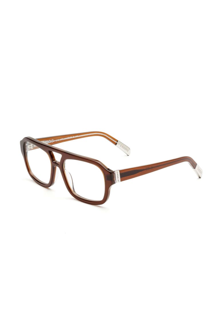 Neta | Reading Glasses, Alternate, color, Polished Gopher