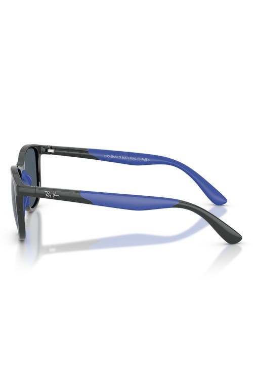 Ray Ban Ray-ban 49mm Square Sunglasses In Rubber Blue