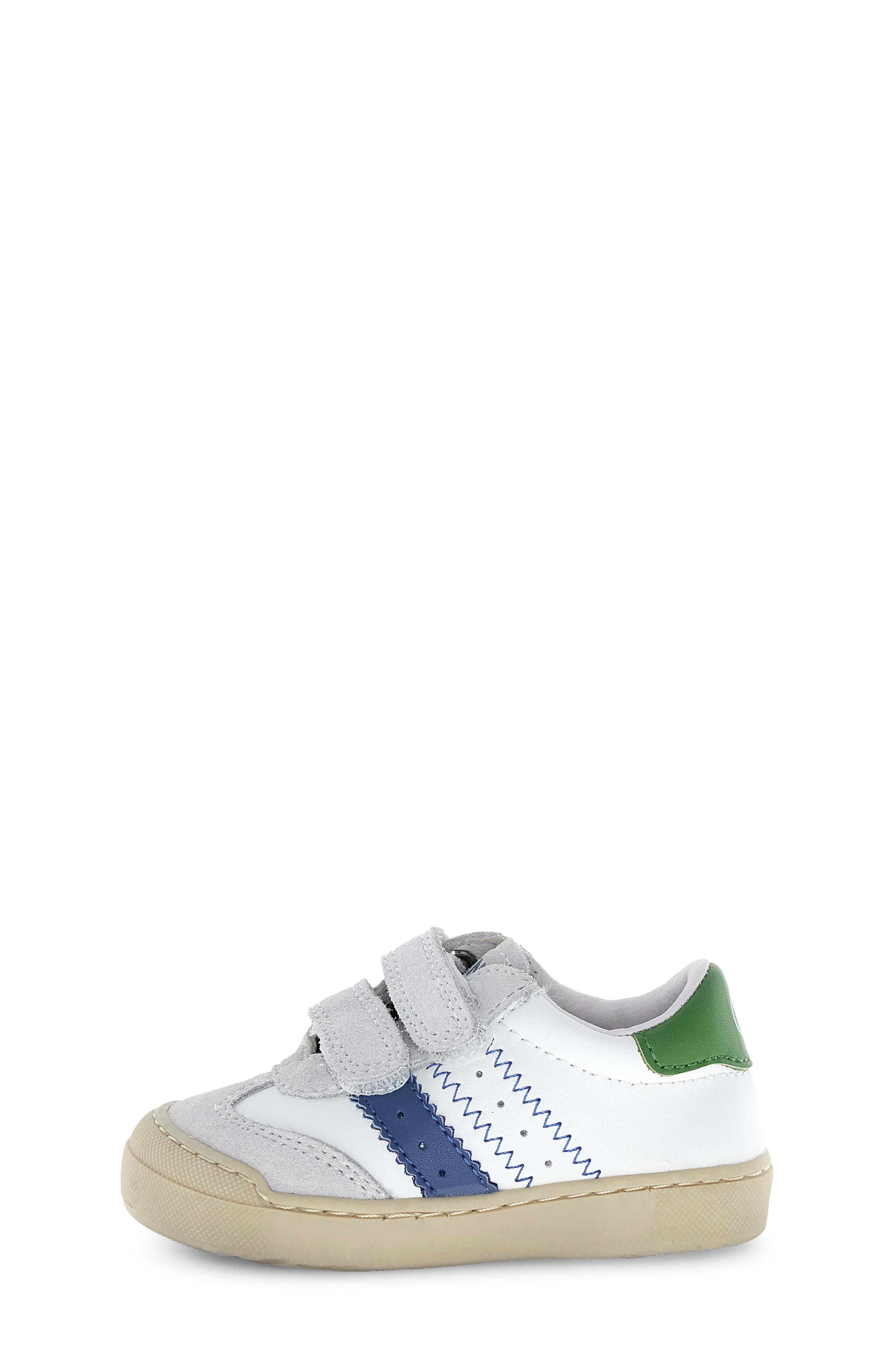 Naturino Kids' Riby VL Sneaker, Alternate, color, White/ Blue