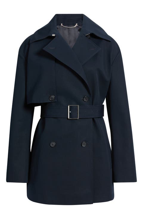 Cromas Belted Double Breasted Jacket