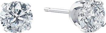 1 Carat (ctw) Diamond Studs in 14k or Gold Lab Grown