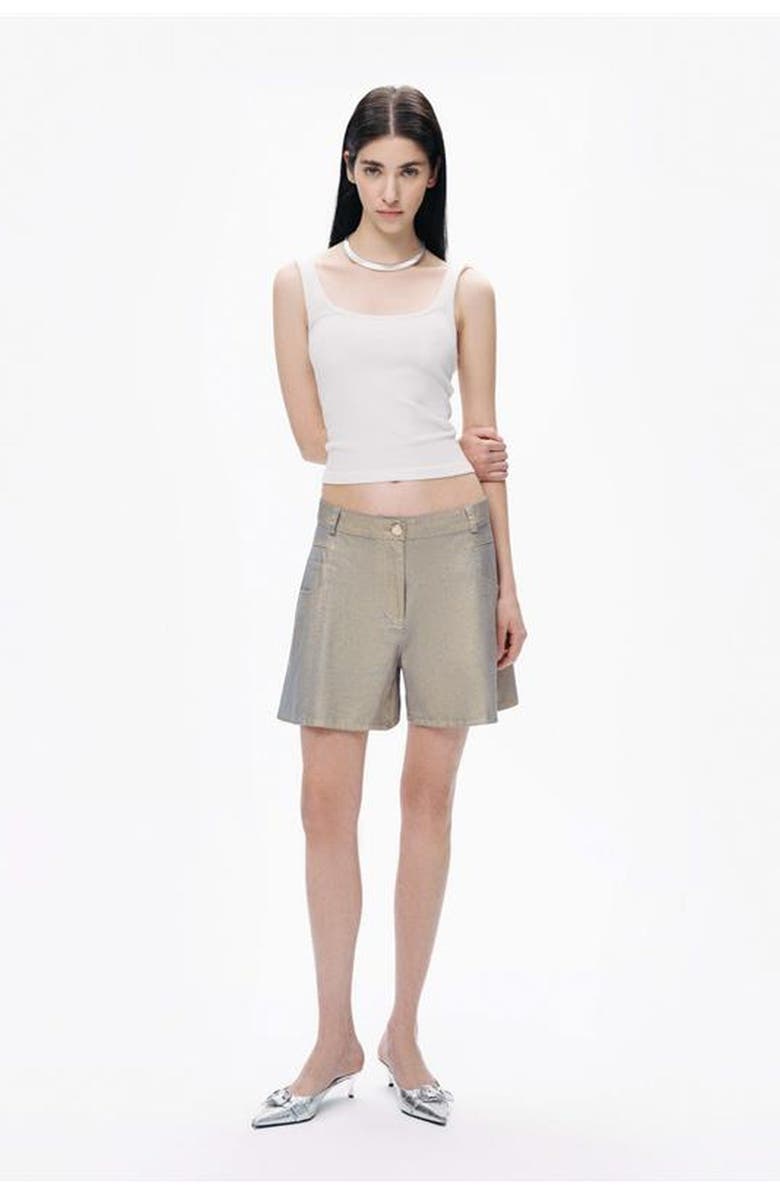 Nocturne Printed Detail Crop Top, Alternate, color, 