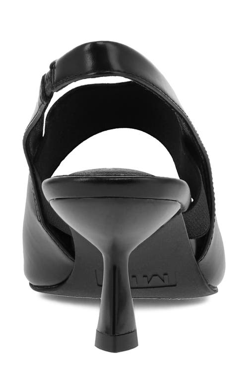Mia Nicolette Slingback Pump In Black