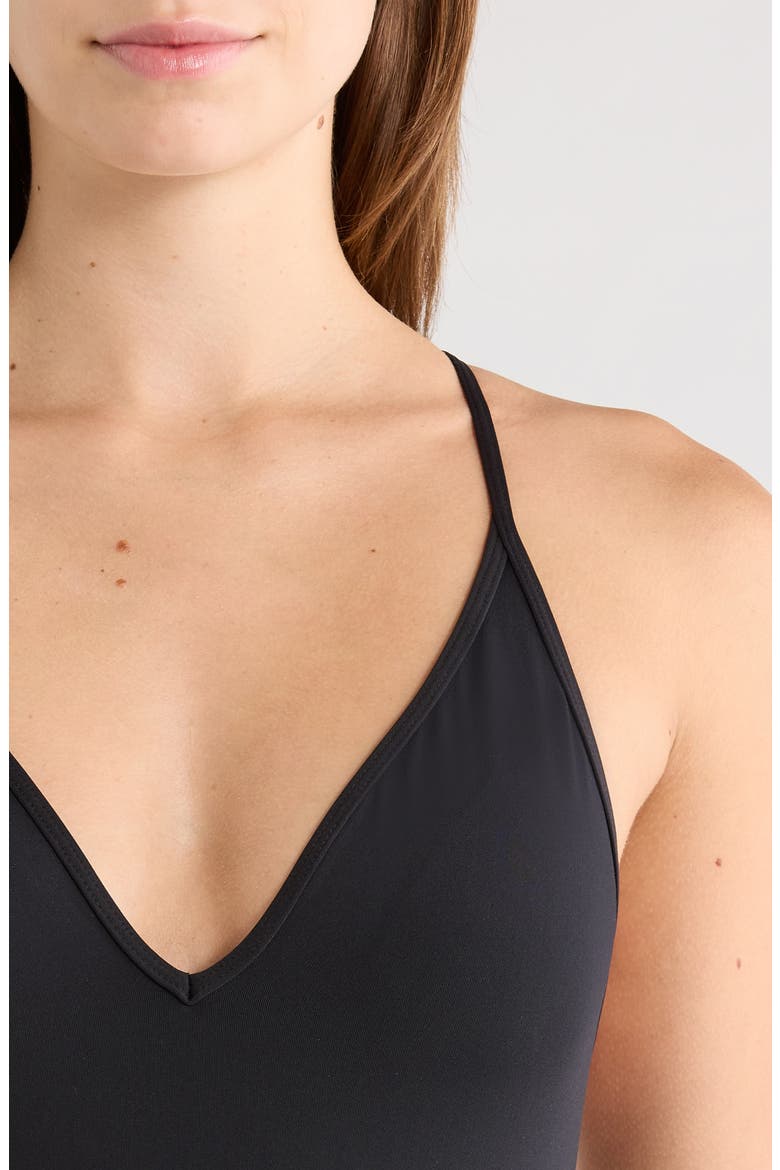 Classic Surf One-Piece Swimsuit, Alternate, color, BLACK
