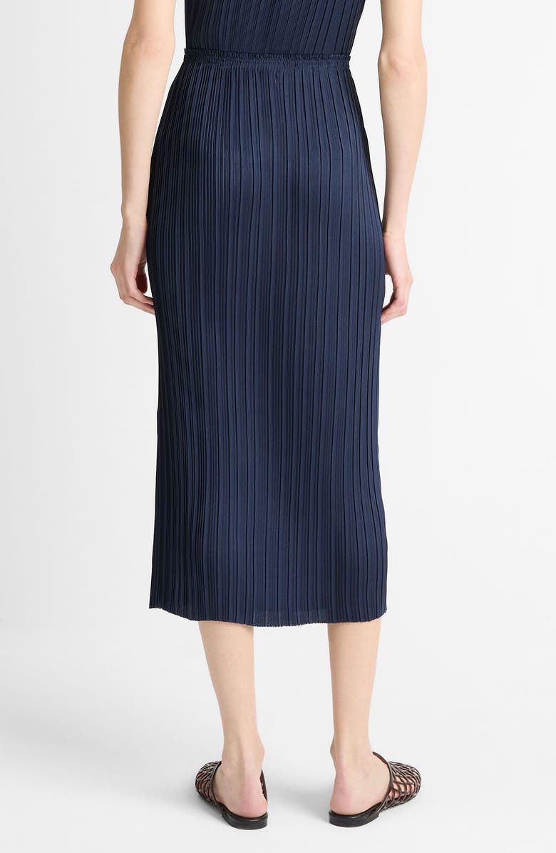 Vince Pleat Skirt, Alternate, color, Coastal Blue