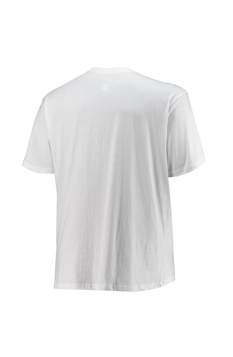 Champion Men's Champion White Alabama Crimson Tide Big & Tall Arch Over Wordmark T-Shirt, Alternate, color, 