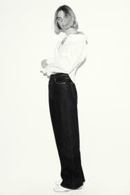 H&M Wide High Waist Jeans