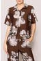  Brown Floral