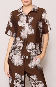 MELLODAY Easy Woven Pullover Shirt