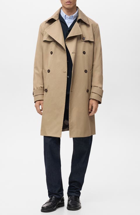 Water Repellent Trench Coat