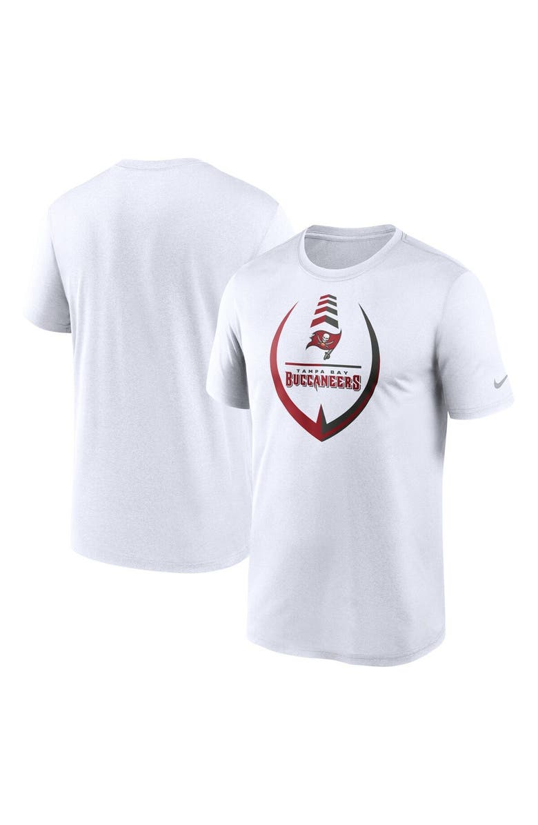 Nike Men's Nike White Tampa Bay Buccaneers Icon Legend Performance T-Shirt, Main, color, White