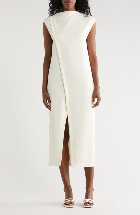 Gavi Crossover Column Dress