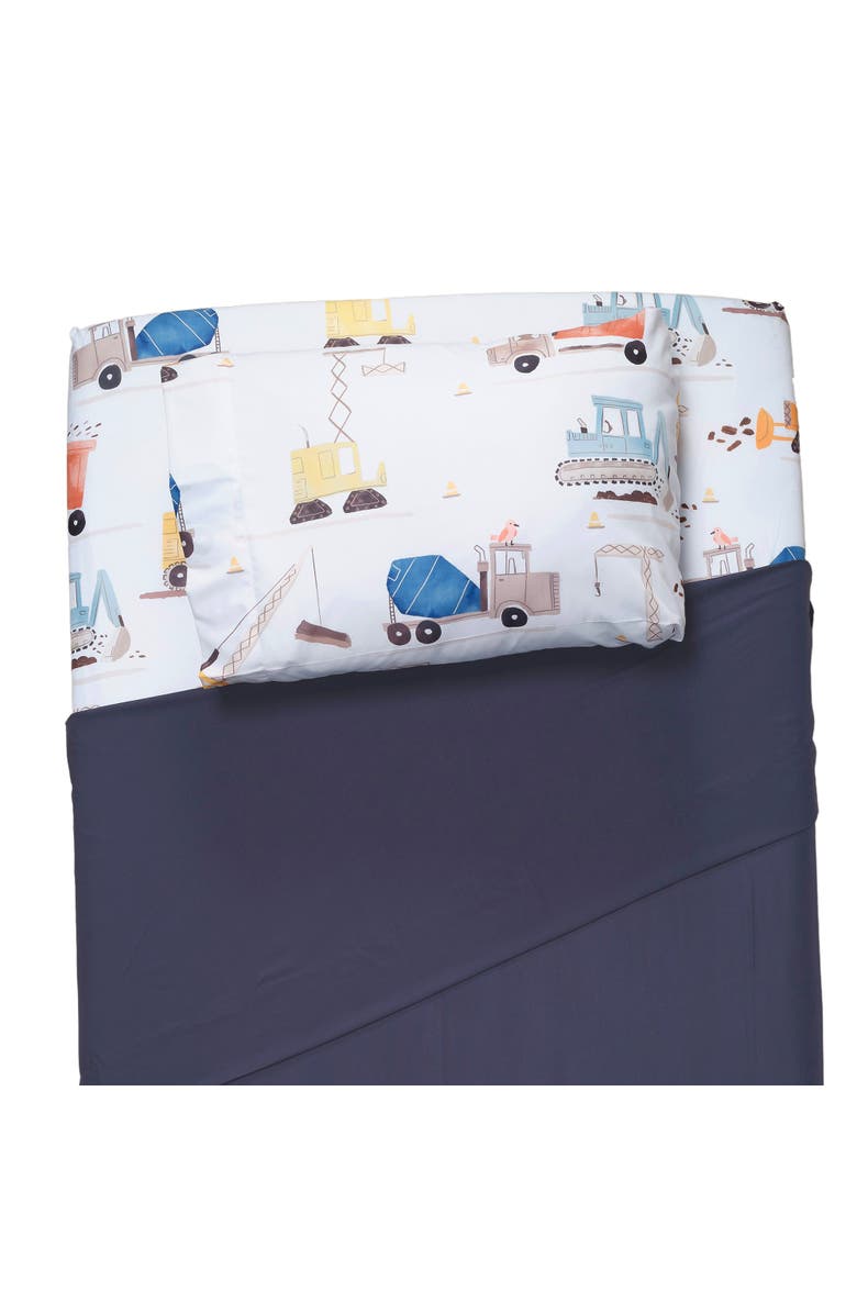 Bedtime Originals Construction Zone Transportation Twin Sheets & Pillowcase Set, Main, color, Multicolor