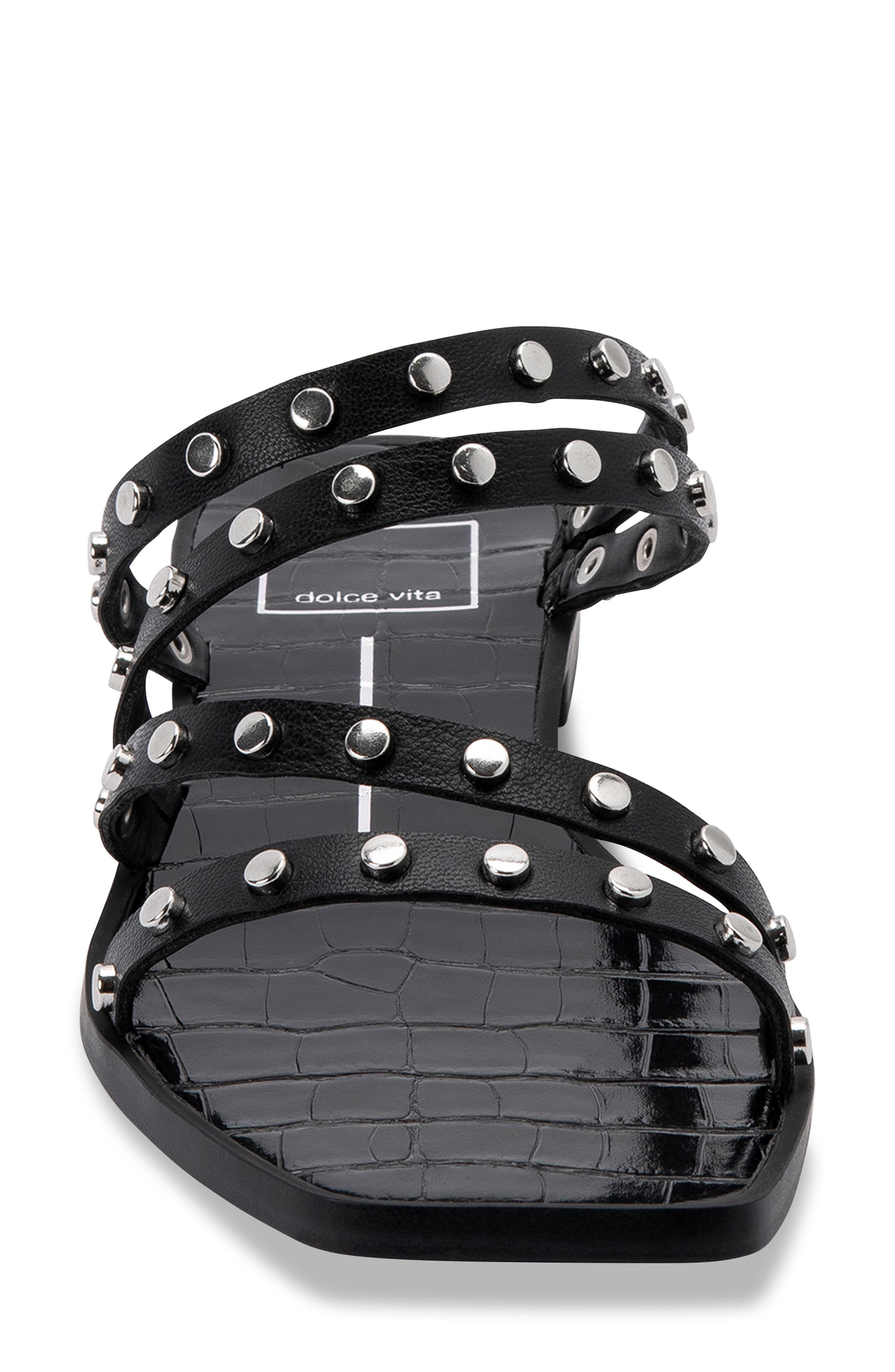 Dolce Vita Izabel Stud Slide Sandal, Alternate, color, 