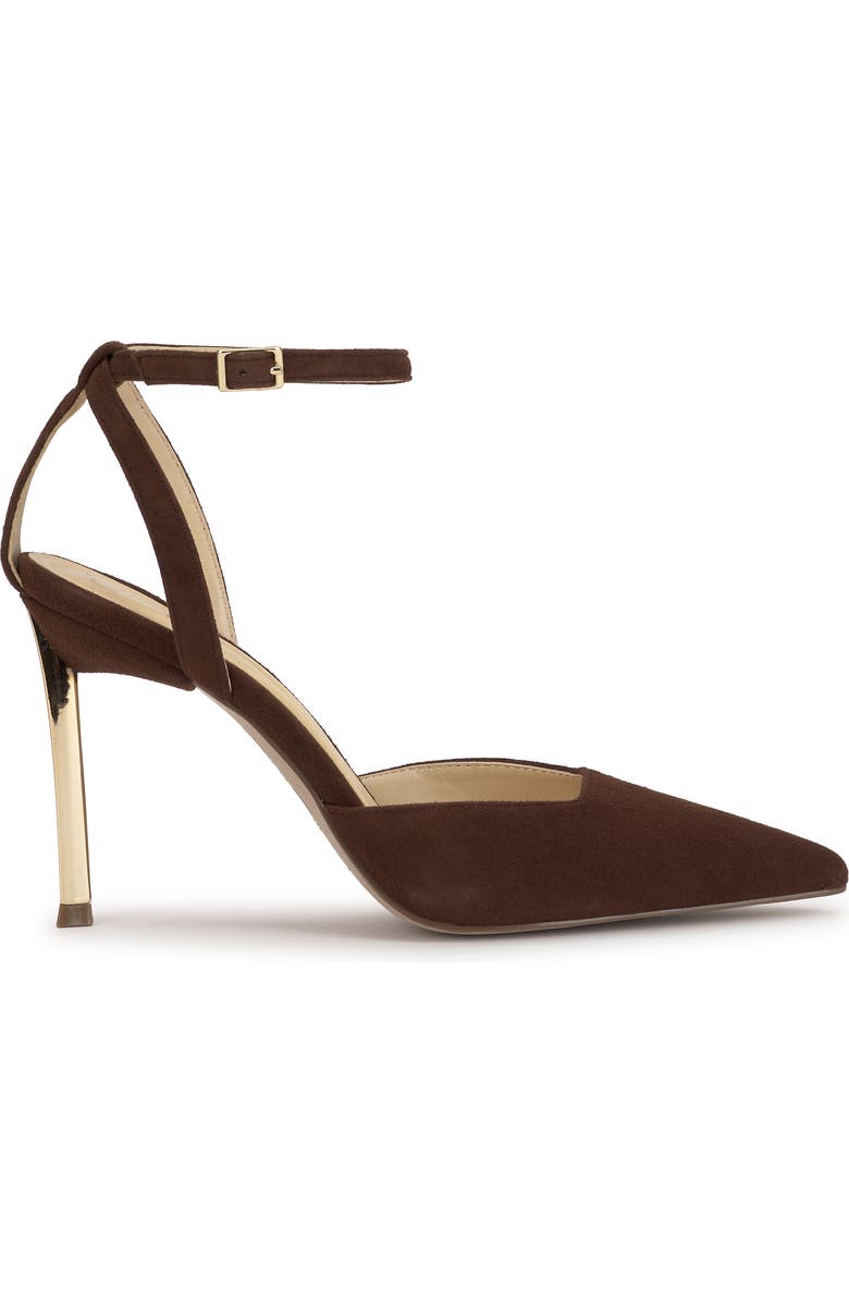Jessica Simpson Kalynia Ankle Strap Pump, Alternate, color, Walnut Torsue