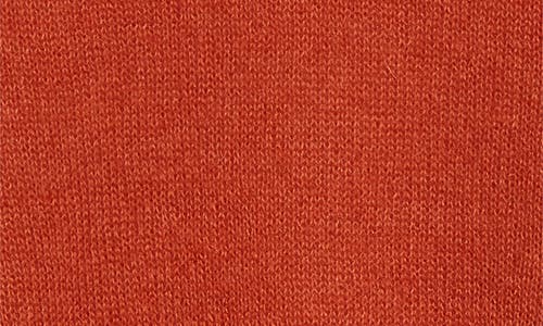 Massimo Alba Kid Mohair & Mulberry Silk Crewneck Sweater In Russet