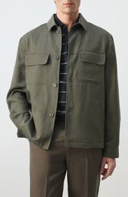 MANGO Rucked Back Jacket