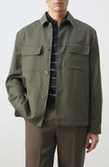 MANGO Rucked Back Jacket