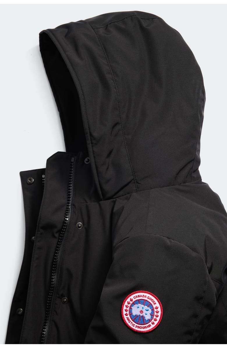 Canada Goose Leslie 625 Fill Power Down Parka, Alternate, color, Black