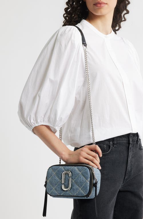 Marc Jacobs The Quilted Denim Softshot Bag