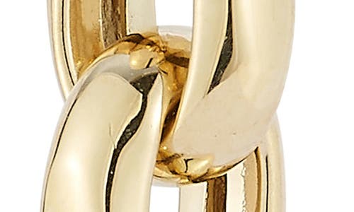Ember Fine Jewelry Rolo Chain Drop Earrings In Gold