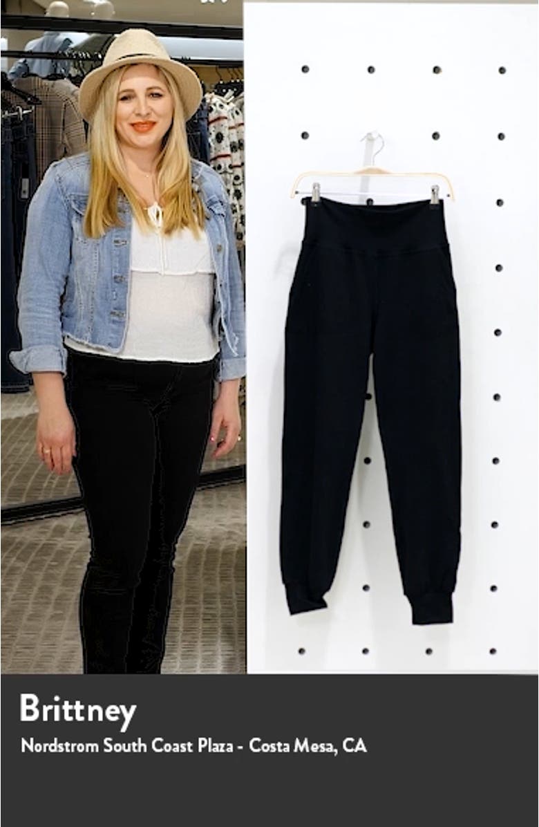 Heather Rib Jogger Pants, sales video thumbnail