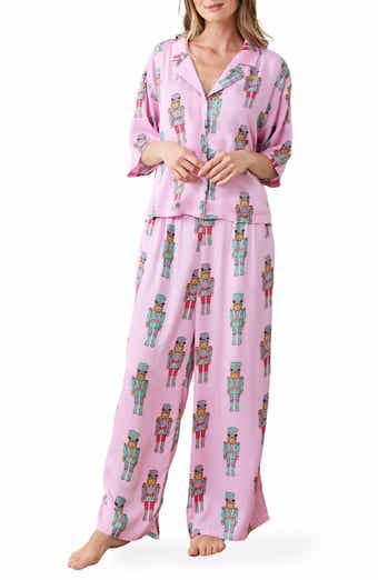 Wildest Dreams Leopard Nutcracker Satin Pajamas