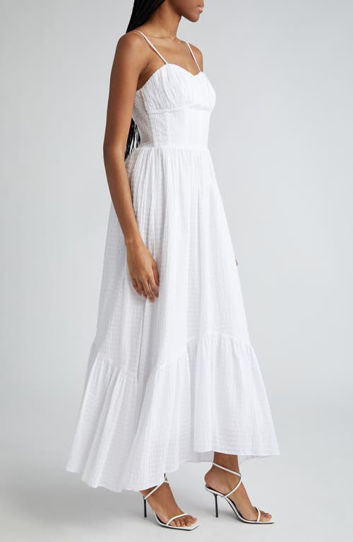 RAMY BROOK RAMY BROOK LAYLAH SEERSUCKER MAXI SUNDRESS 