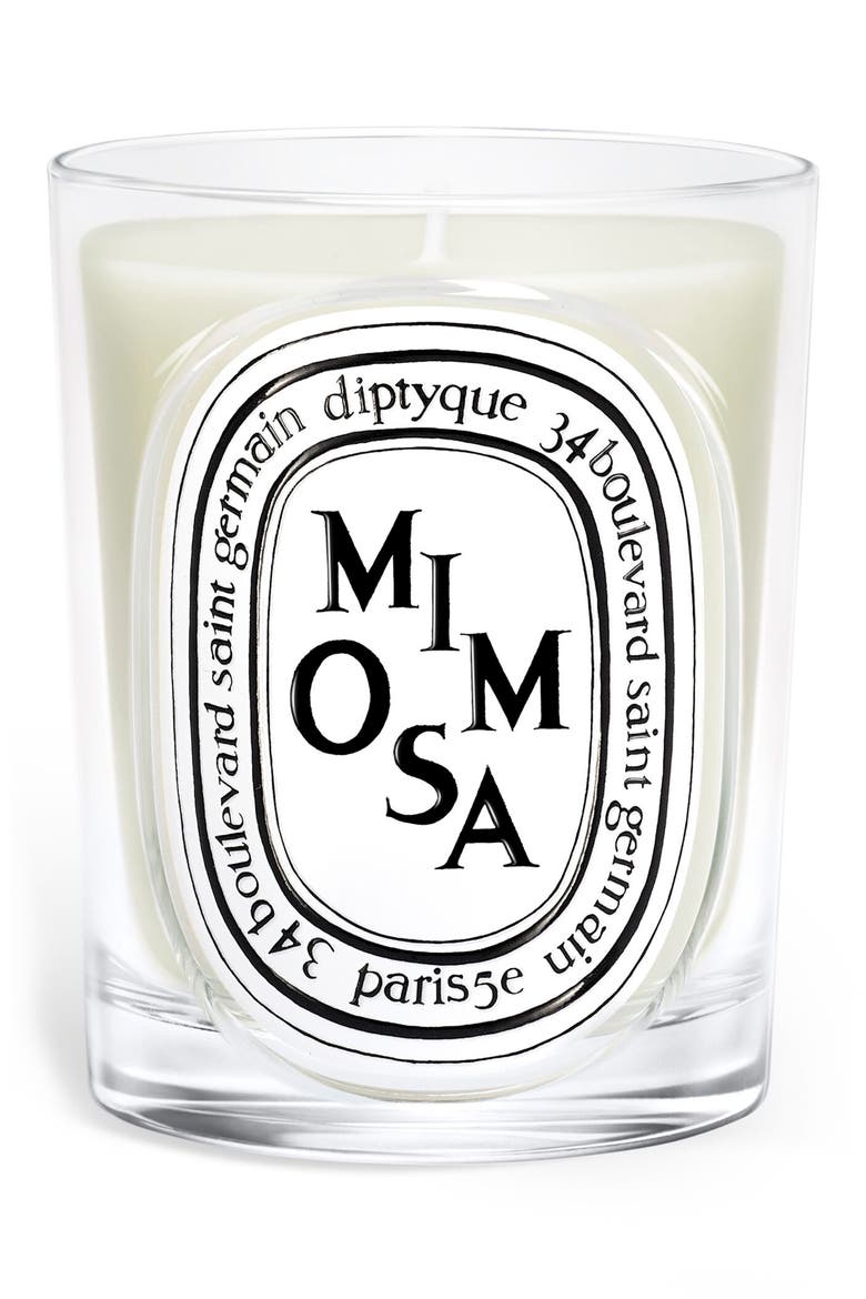 Mimosa Classic Candle, Main, color, NO COLOR