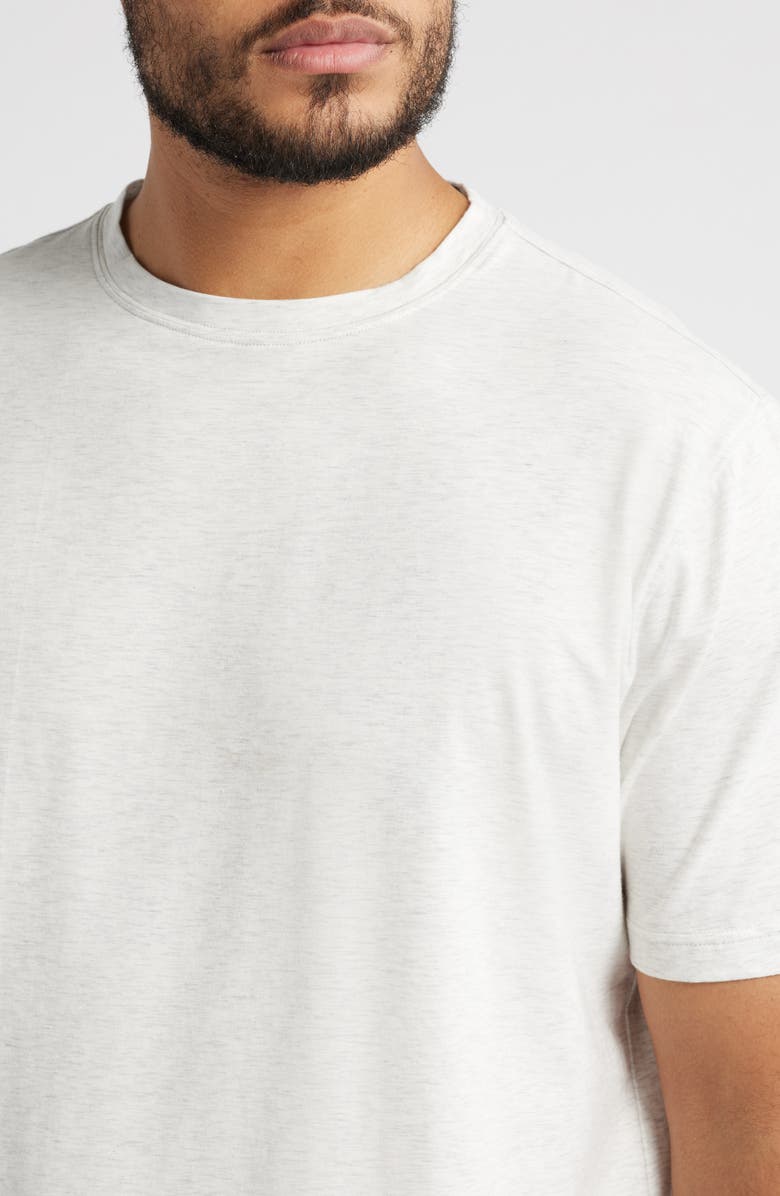 Scott Barber Cotton Blend T-Shirt, Alternate, color, White Heather