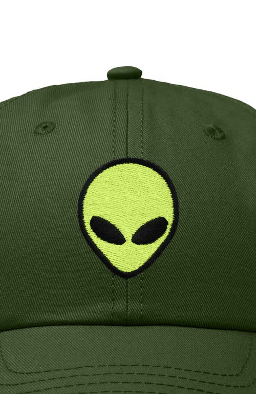 Dalix Alien Dad Cap In Olive