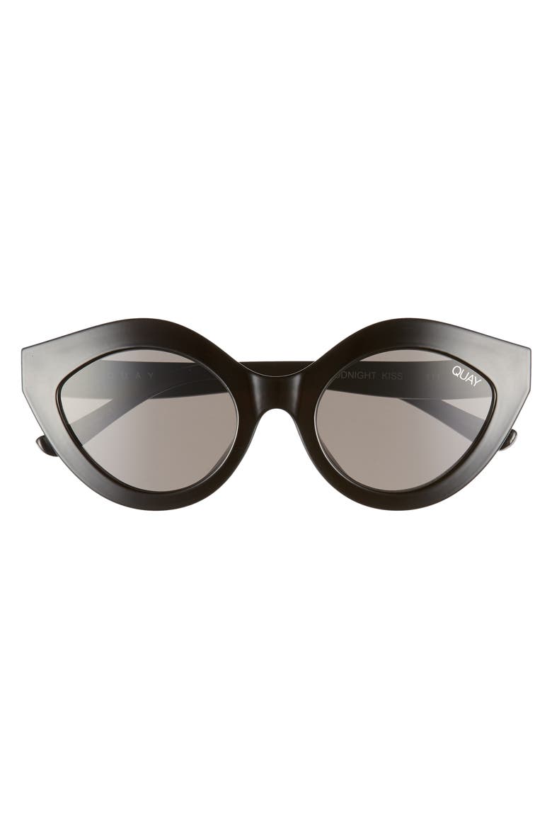 Australia Goodnight Kiss Cat Eye Sunglasses, Alternate, color, BLACK / SMOKE