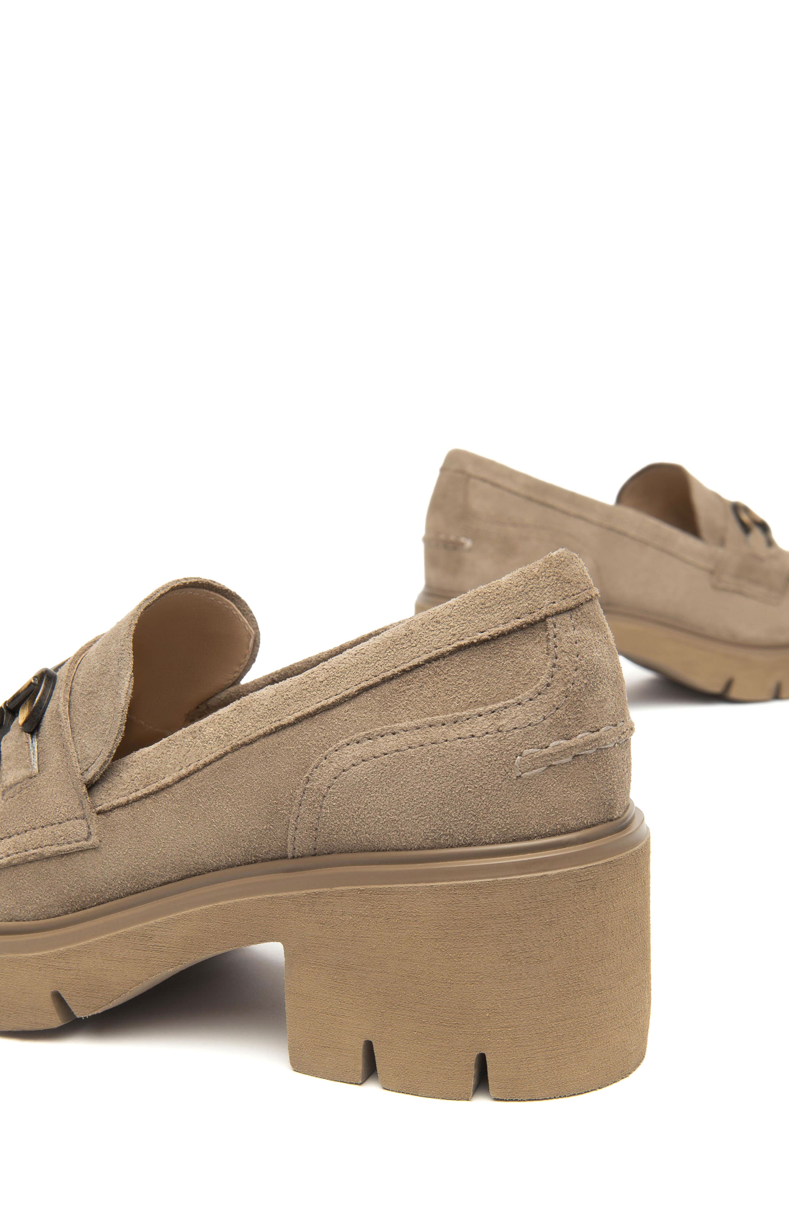 Lug Sole Loafer, Alternate, color, TAUPE