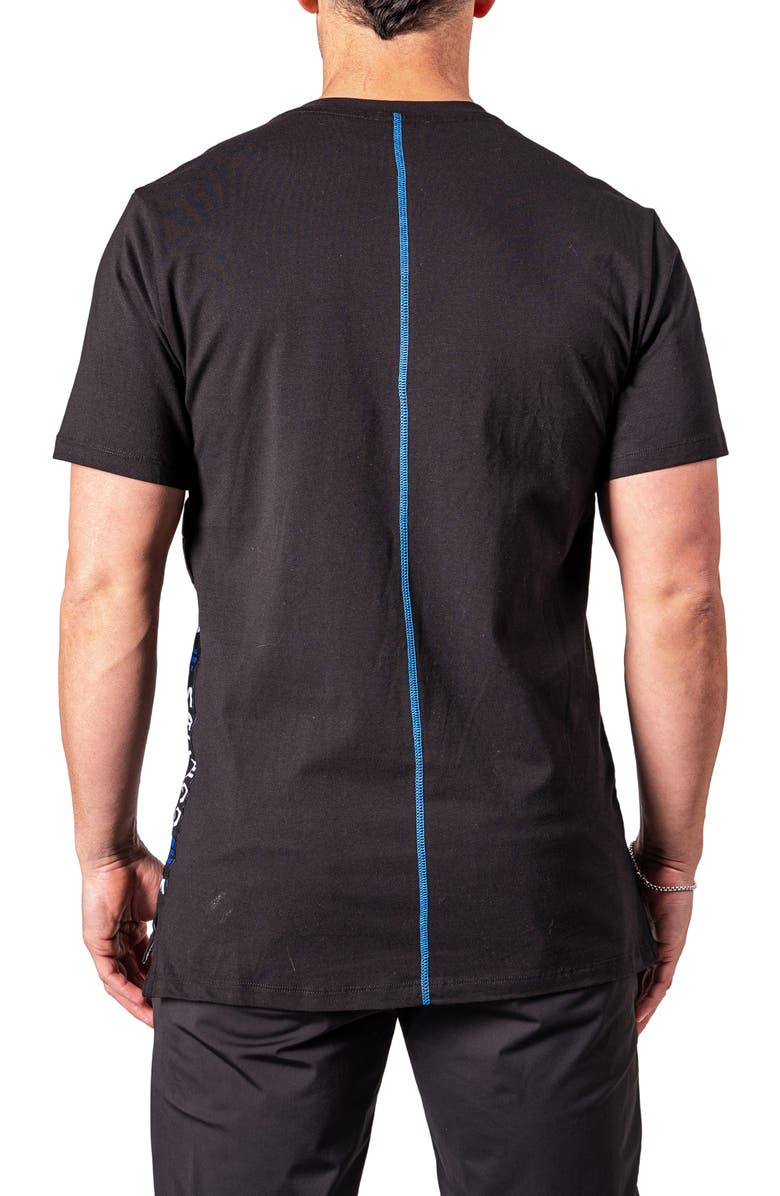 Maceoo Embroidered CEO T-Shirt, Alternate, color, Black