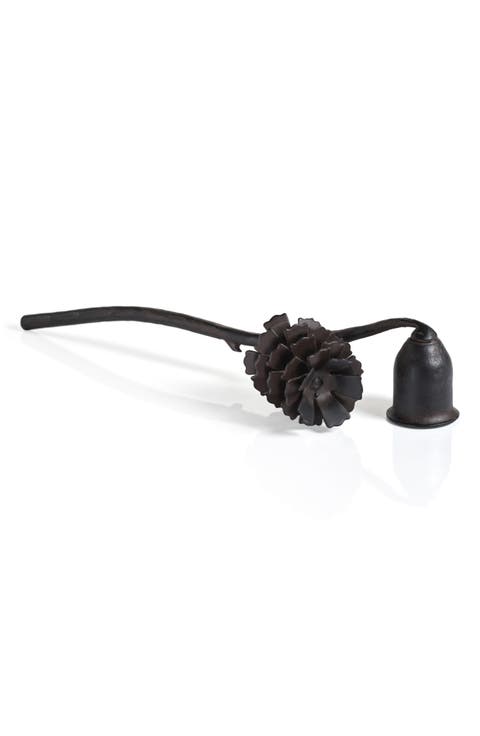 Brunel Pinecone Wrought Iron Candle Snuffer