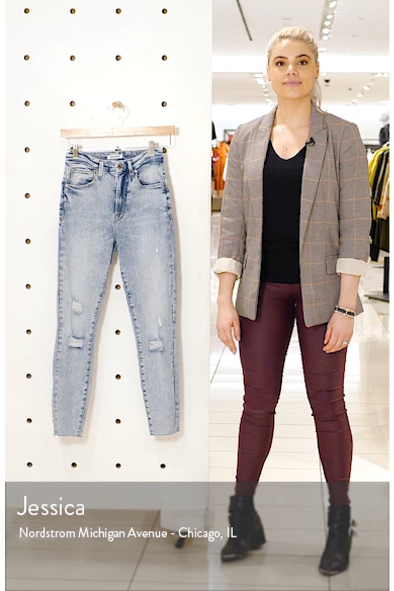 Good Waist Ripped Crop Skinny Jeans video
