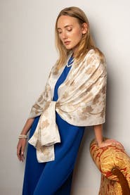 Elizabetta Esmeralda - Silk Scarf/Shawl for Women