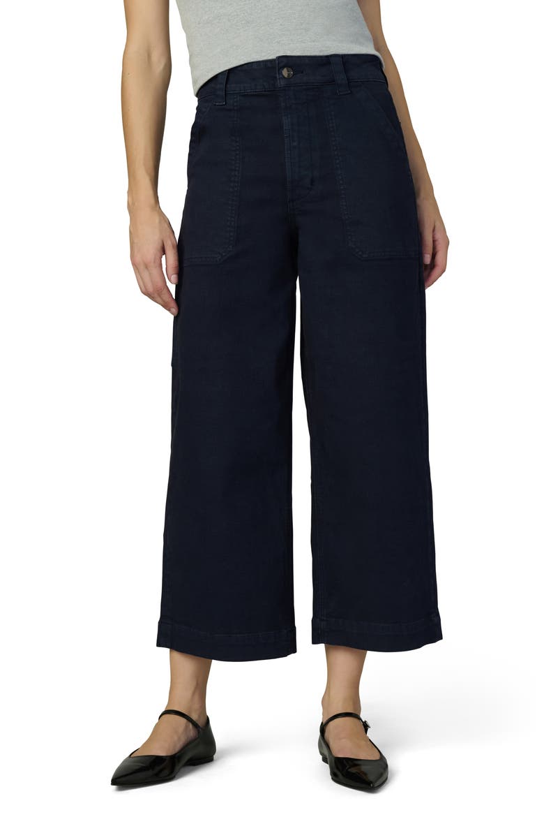 The Chloe Utility Wide Leg Jeans, Main, color, NIGHT SKY
