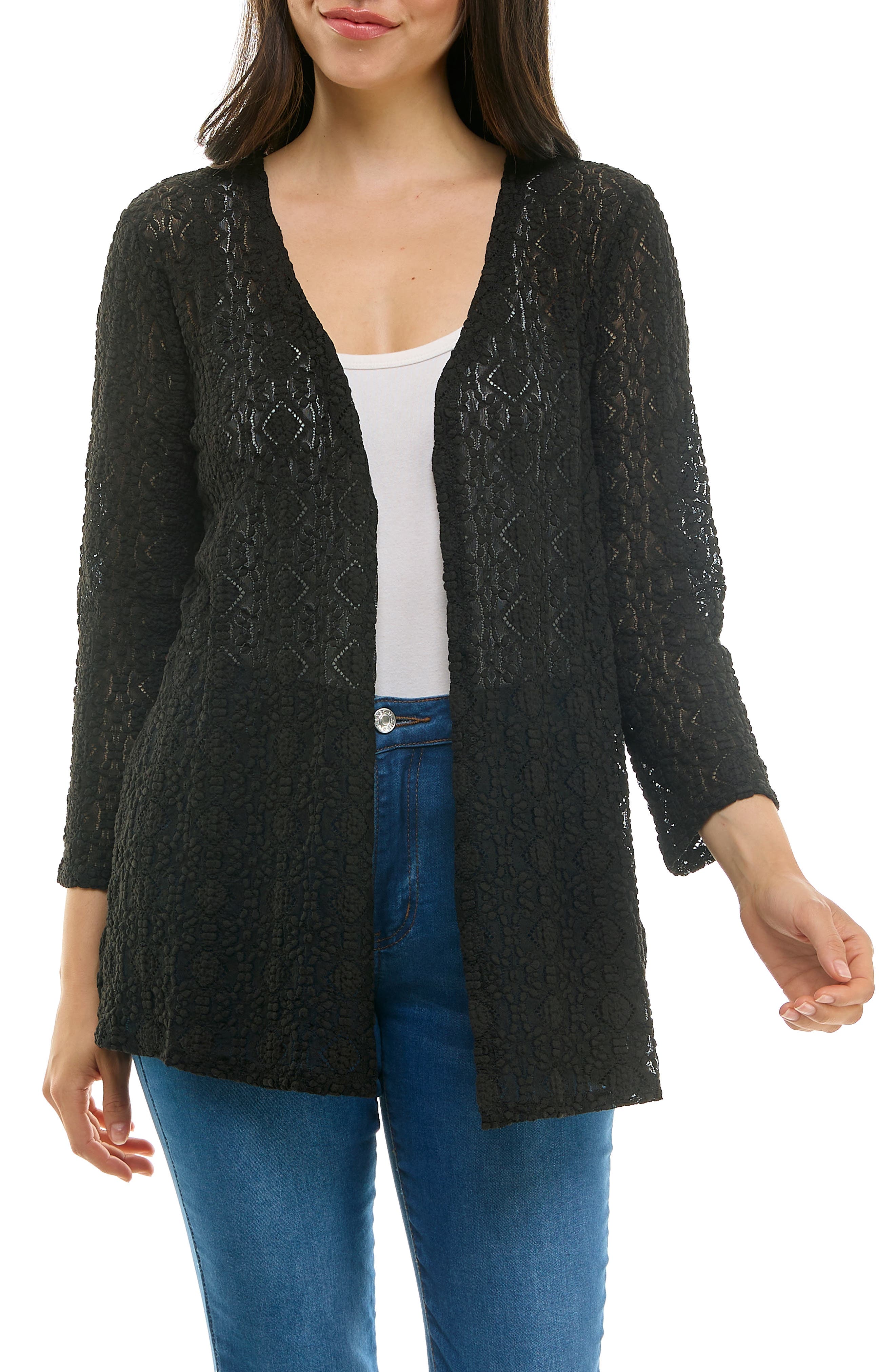 Nina Leonard Lace Bolero