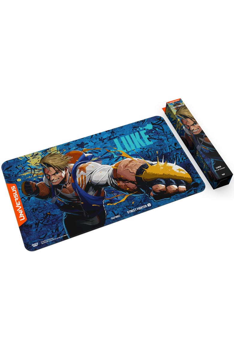 Street Fighter 6 Challenger Series Luke Playmat, Alternate, color, Multicolored