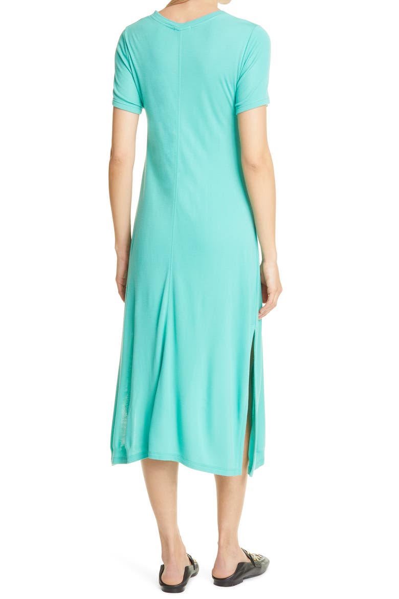 T-Shirt Dress, Alternate, color, JADE