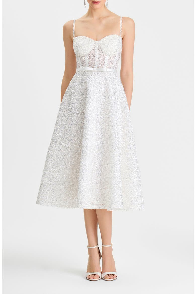 nadine merabi white sequin dress Nadine Merabi- Josie Dress