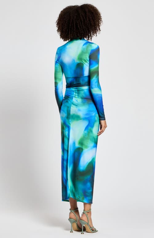 Daska Athena Printed Dress In Abstract Print