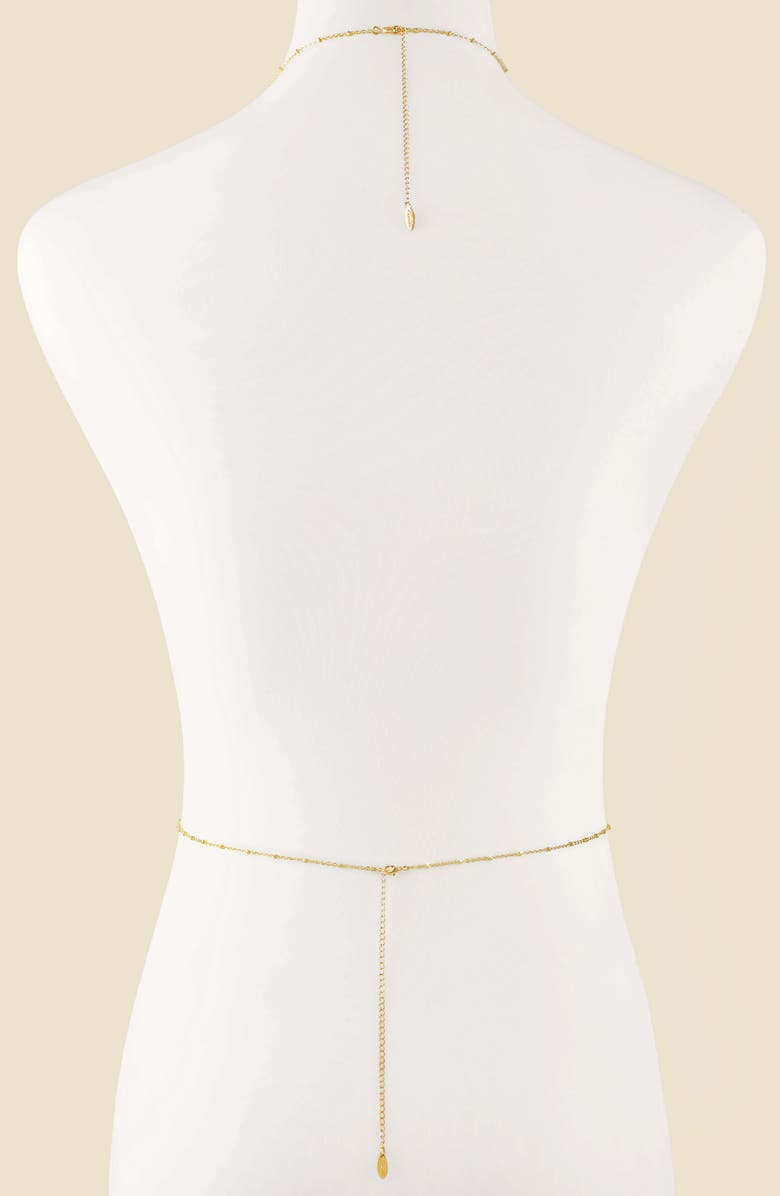 Ettika Simple Body Chain, Alternate, color,