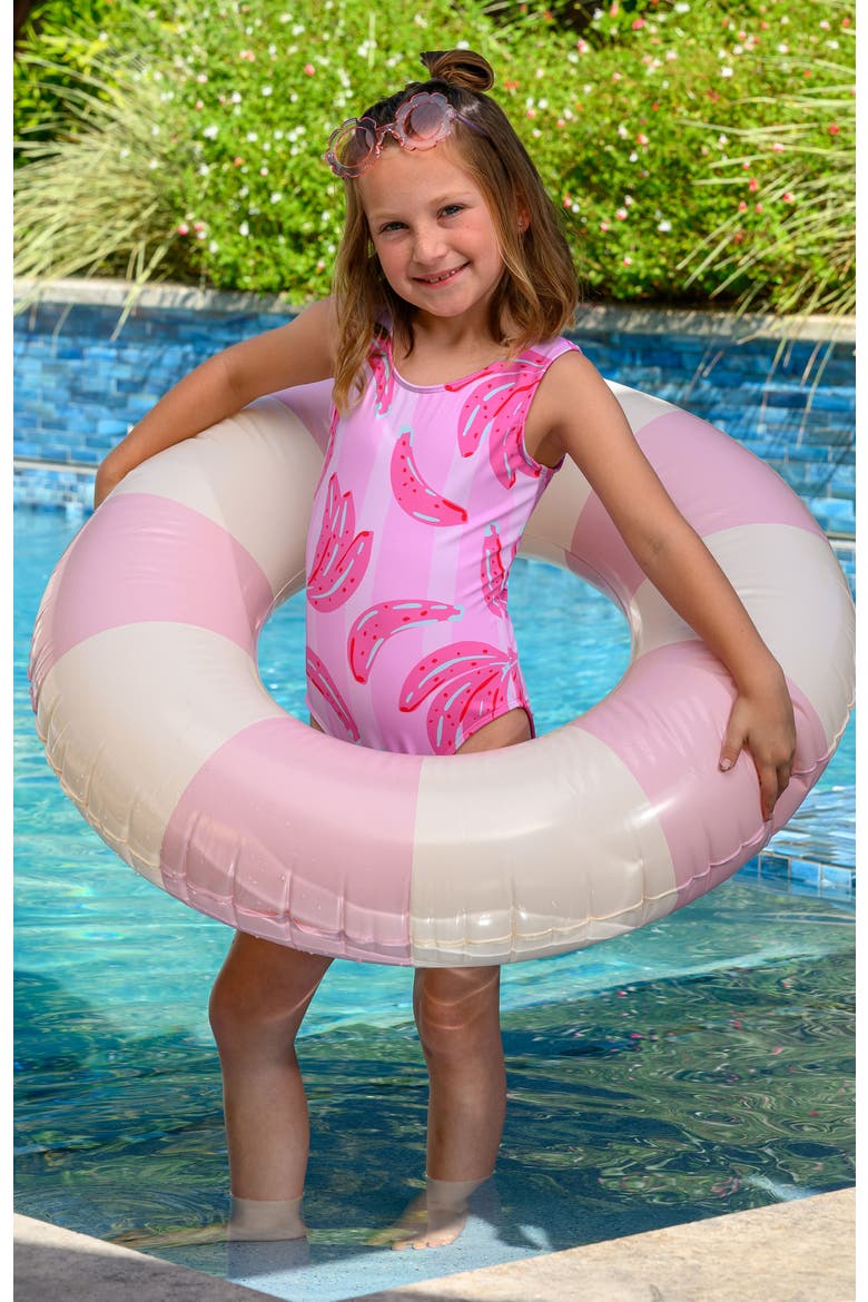 Banana Split One Piece Swimsuit, Alternate, color, Banana Split