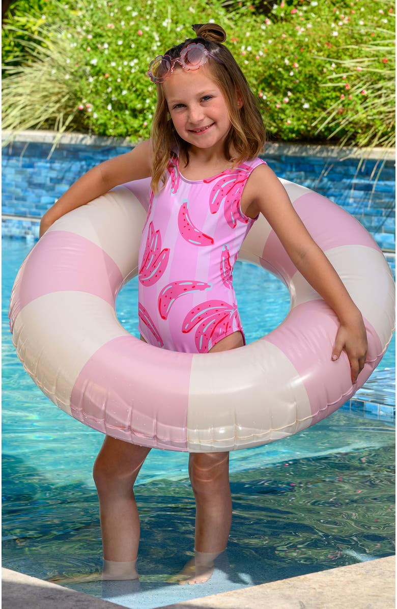 Destira Banana Split One Piece Swimsuit, Alternate, color, Banana Split