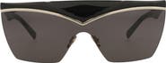Saint Laurent 99mm Novelty Shield Sunglasses
